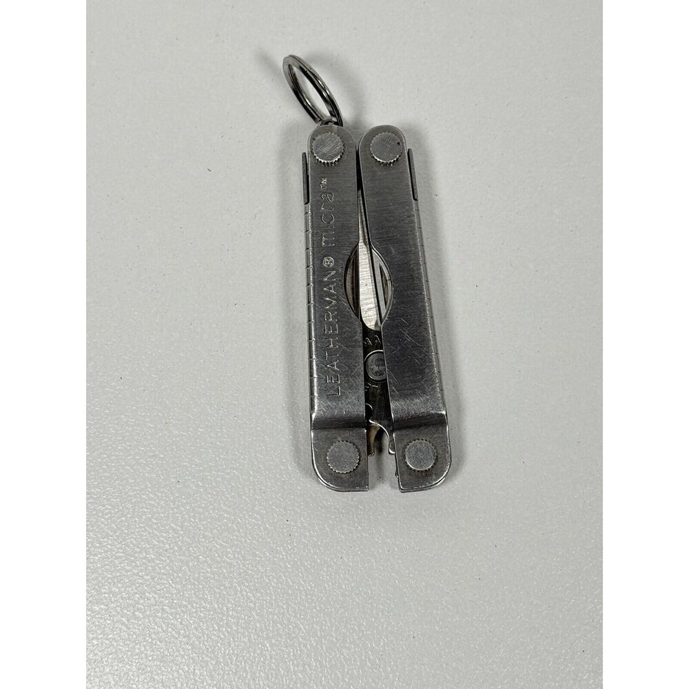 Leatherman Multi Tool Micra Keychain Stainless Steal Pocket Tool